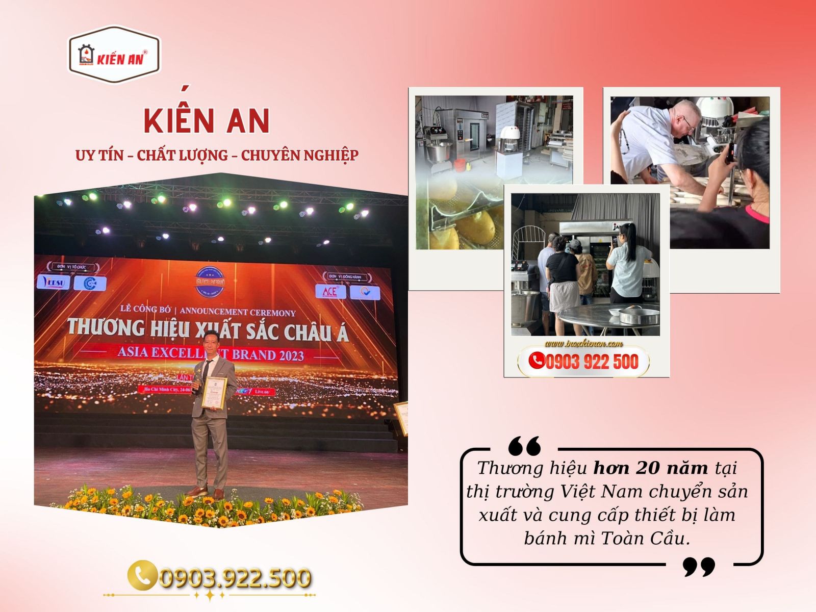 Kiến An - Thương hiệu hơn 20 năm tại thị trường Việt Nam